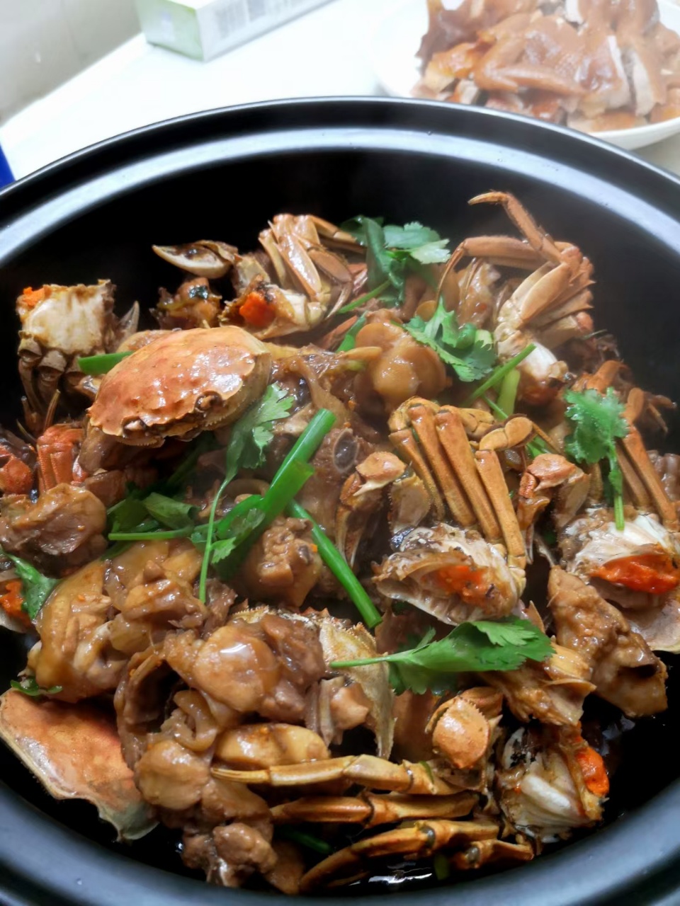 鸡煲蟹
